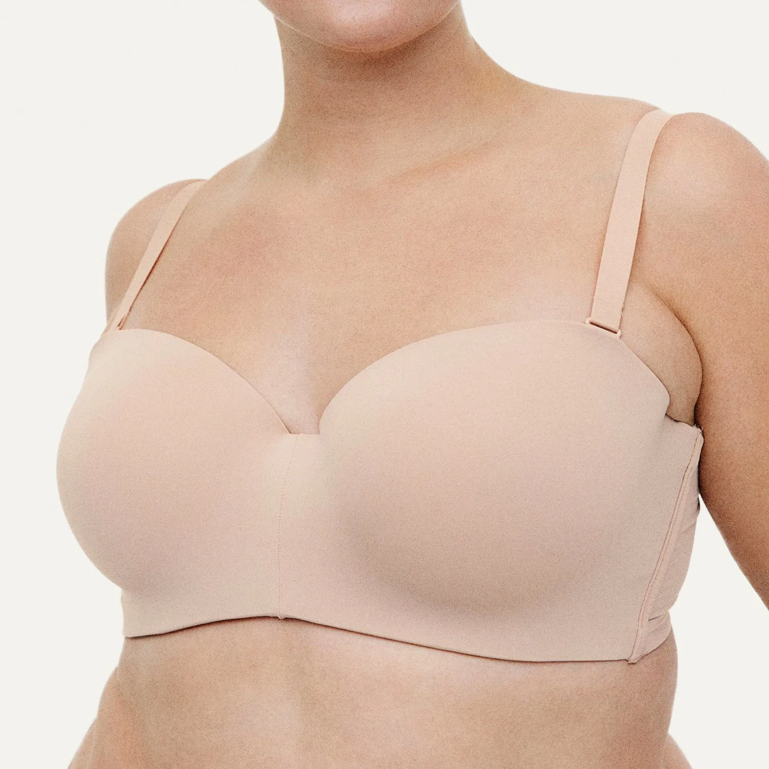 17-Padded Microfiber Balconette Bra