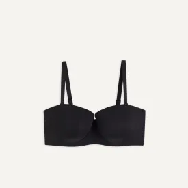 17-Padded Microfiber Balconette Bra