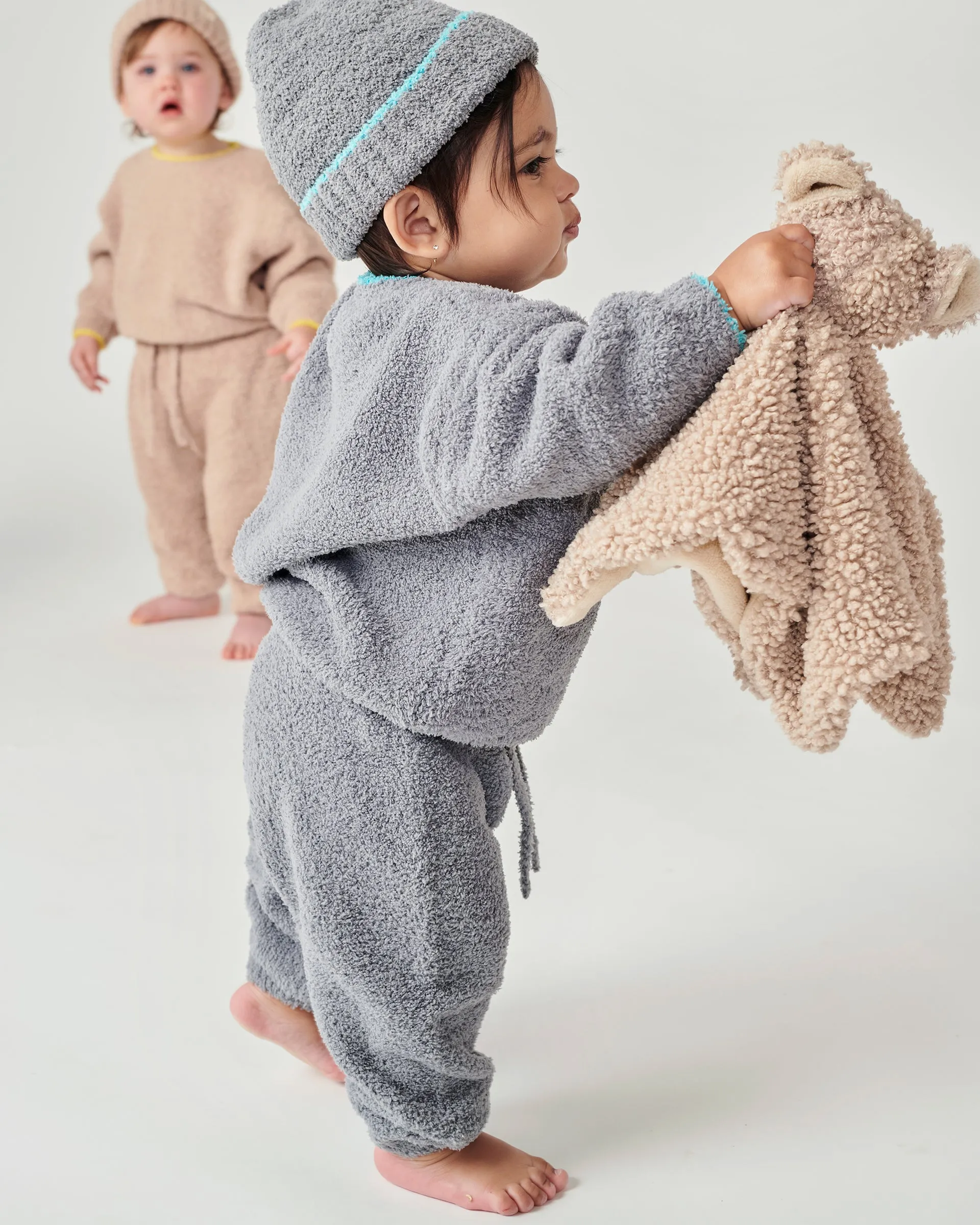 7 A.M. Enfant Fuzzy Lounge Pants - Gris