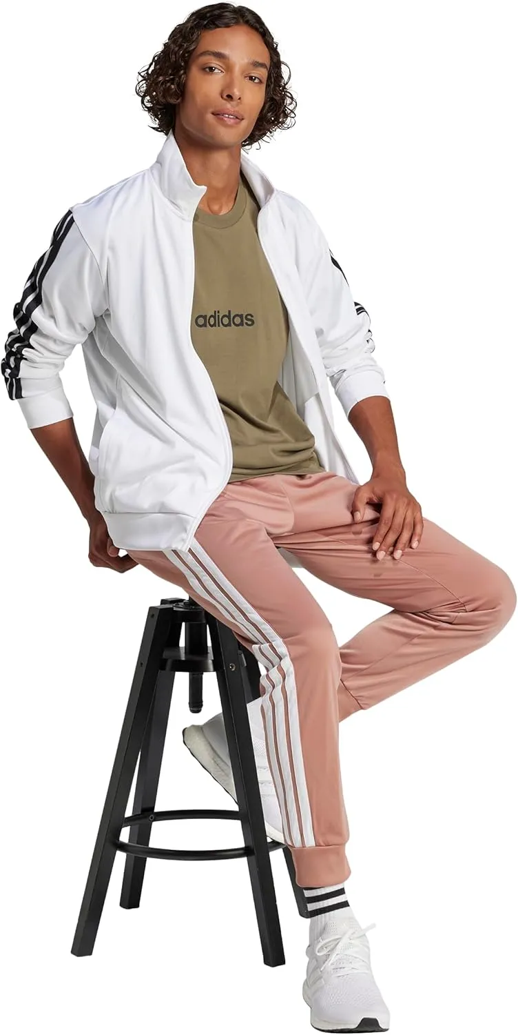 adidas Men's Essentials Linear Single Jersey T-Shirt