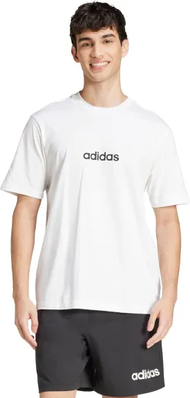 adidas Men's Essentials Linear Single Jersey T-Shirt