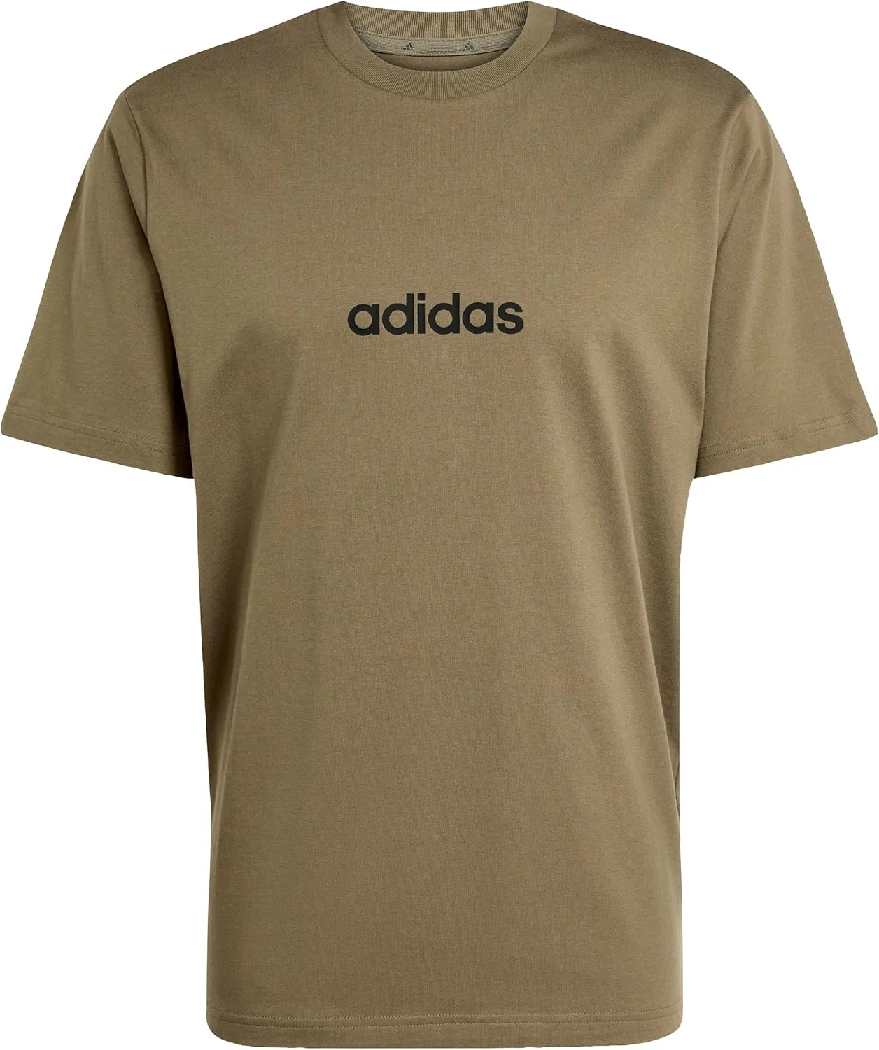 adidas Men's Essentials Linear Single Jersey T-Shirt