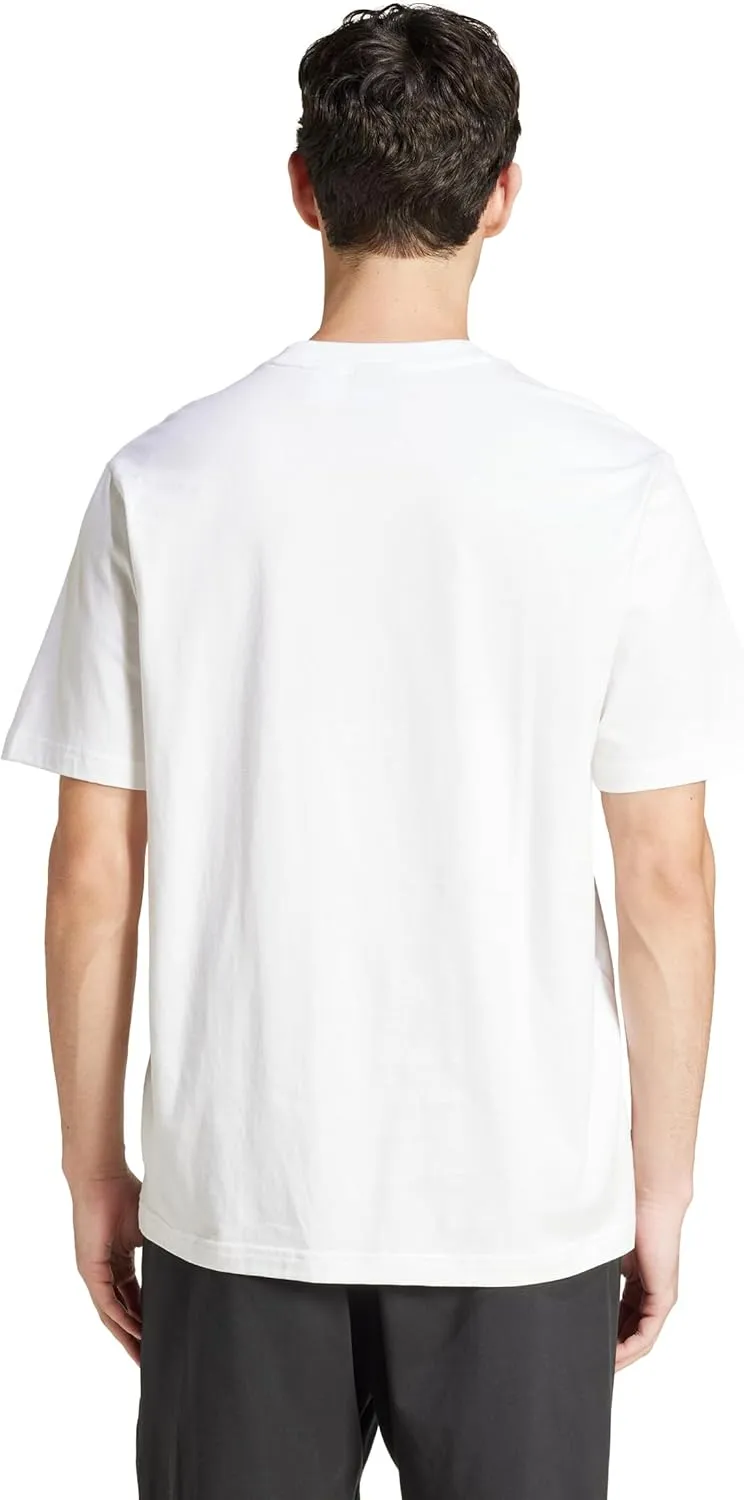 adidas Men's Essentials Linear Single Jersey T-Shirt