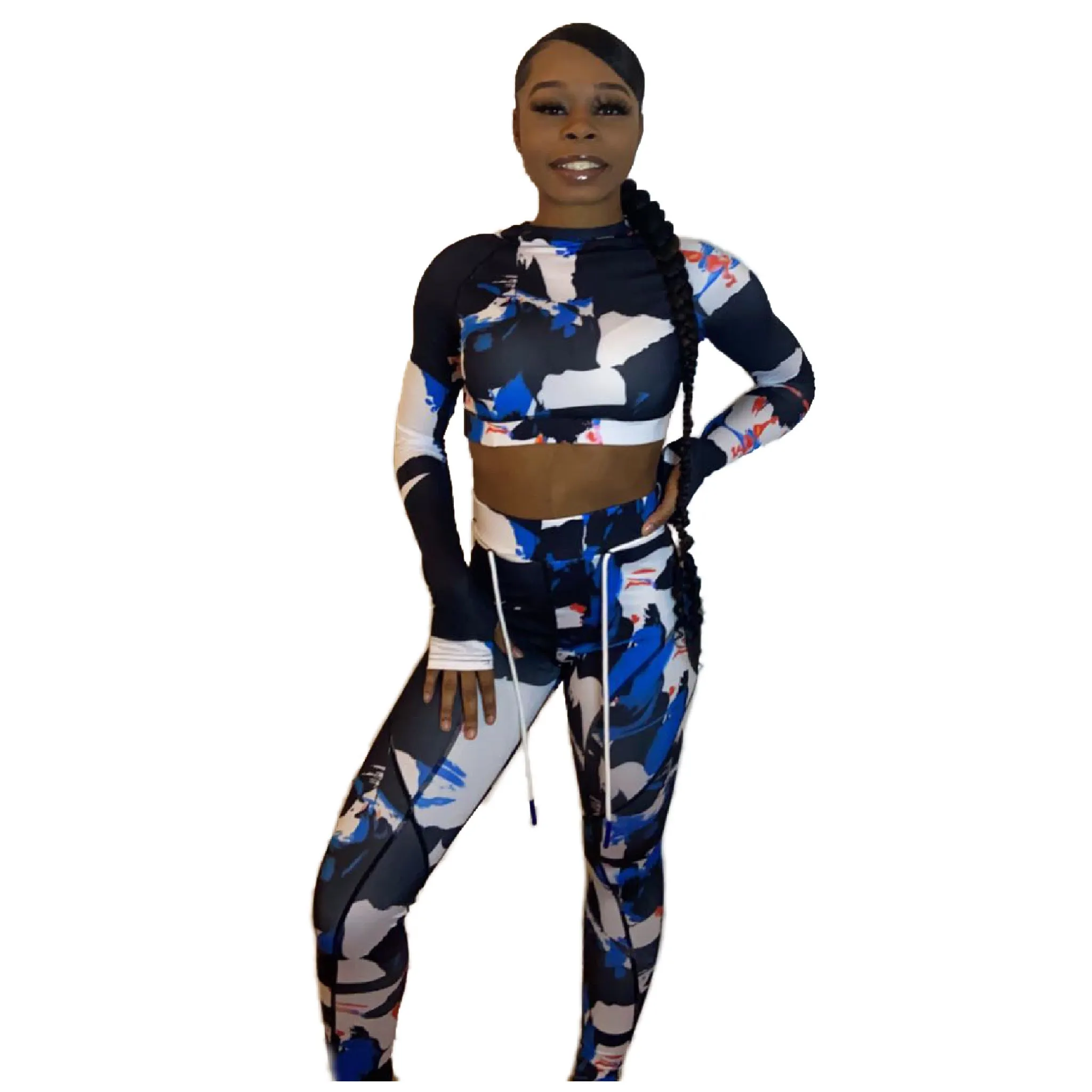Bad Ting Two Piece Set - Black