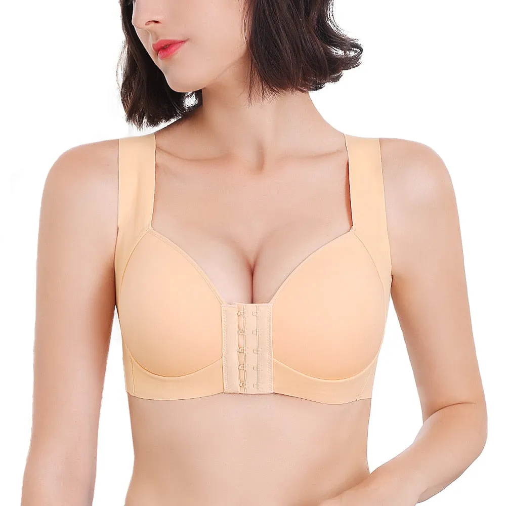 Front Closure Seamless Bra