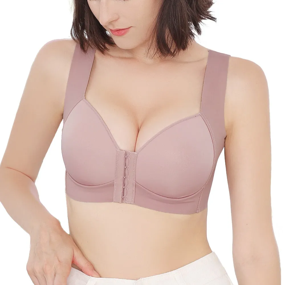 Front Closure Seamless Bra