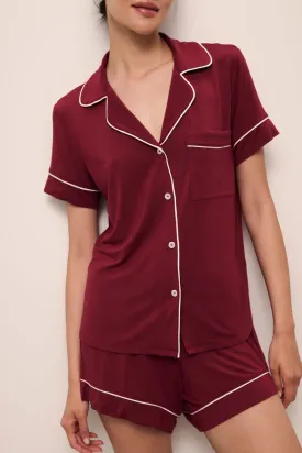 Gisele TENCEL™ Modal Relaxed Short PJ Set | Cabernet