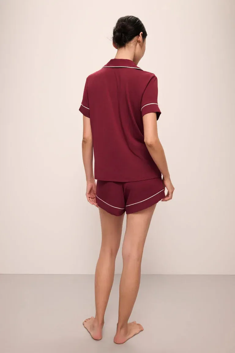 Gisele TENCEL™ Modal Relaxed Short PJ Set | Cabernet