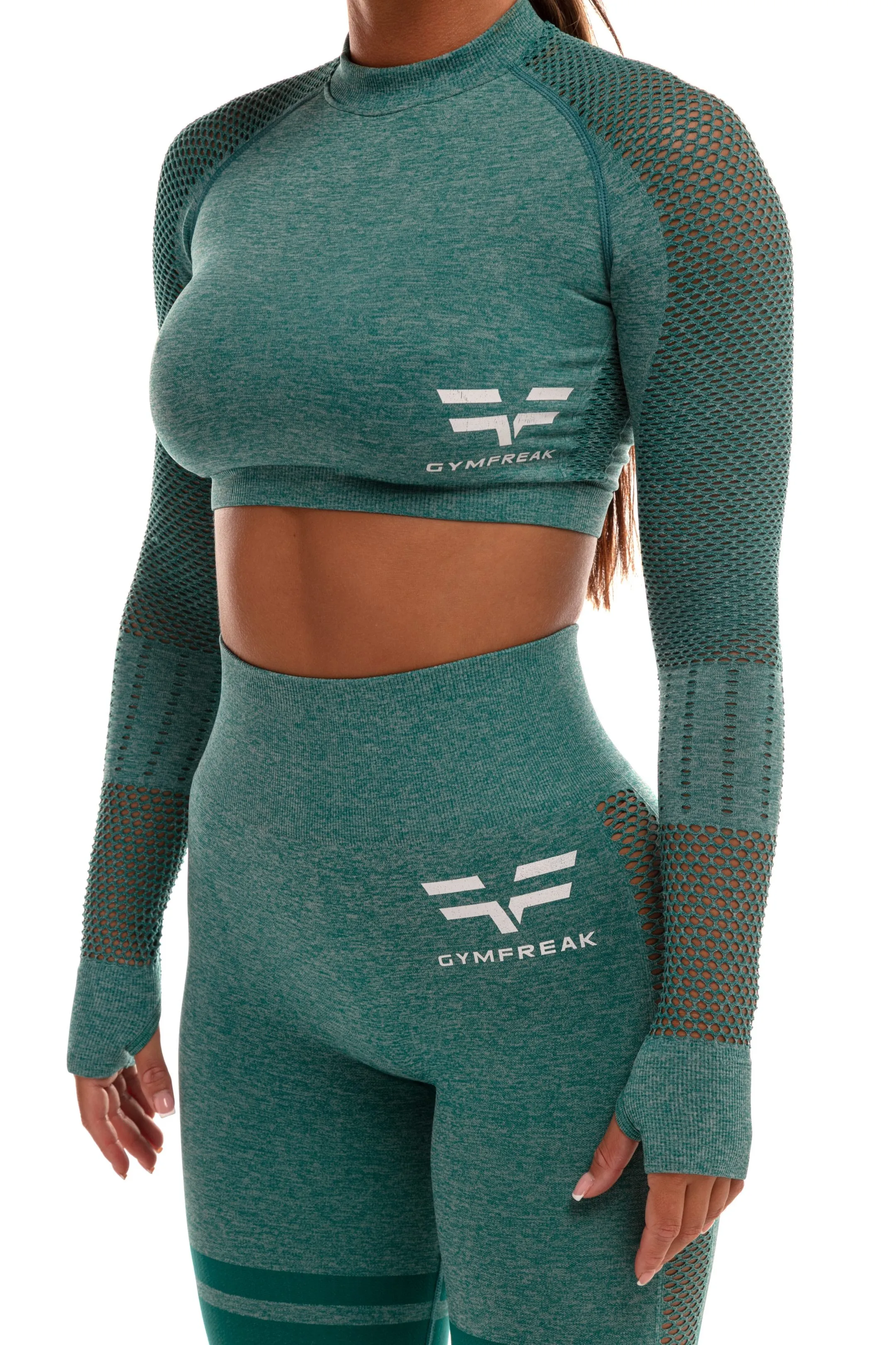 GymFreak Womens Yoga Set - Green