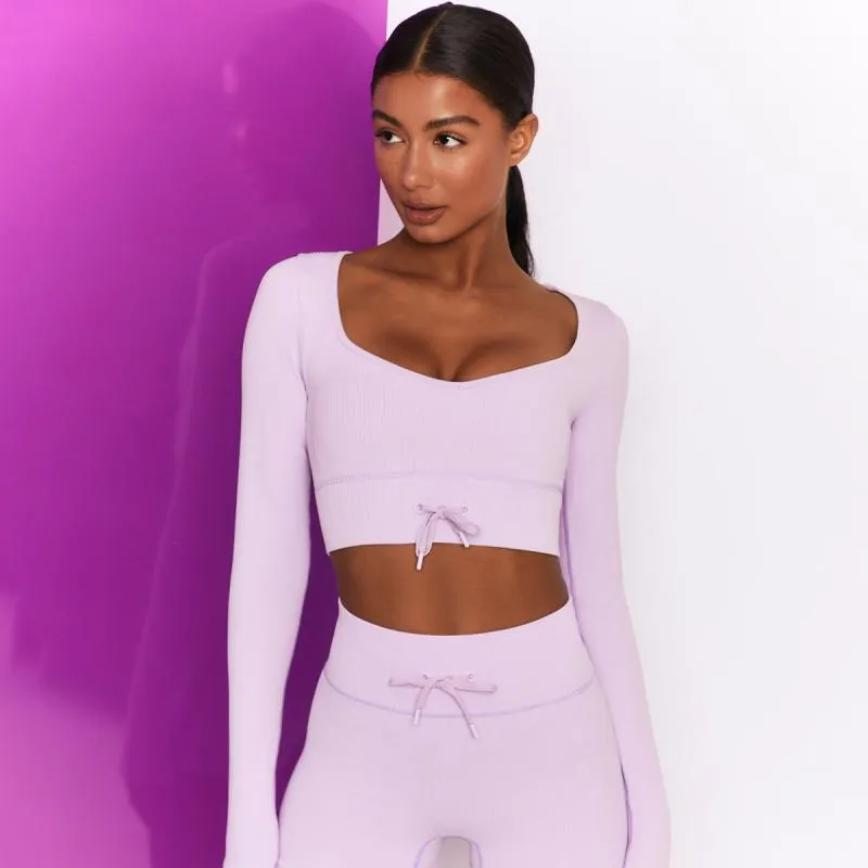 High Waist Seamless Yoga Set