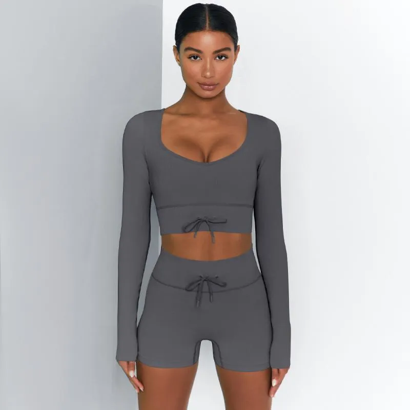 High Waist Seamless Yoga Set