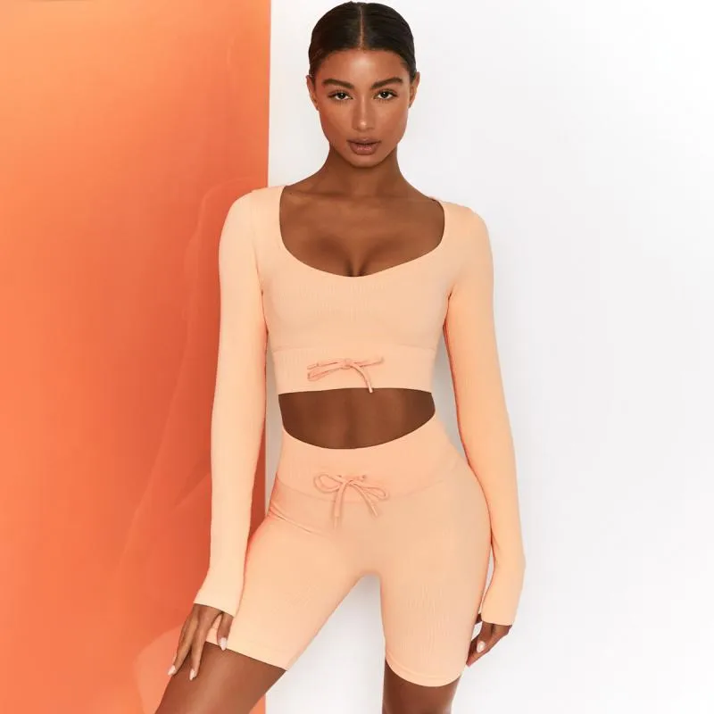 High Waist Seamless Yoga Set