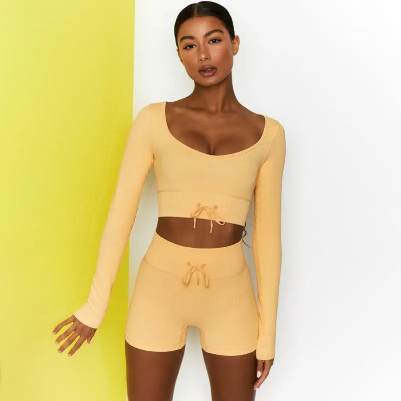 High Waist Seamless Yoga Set