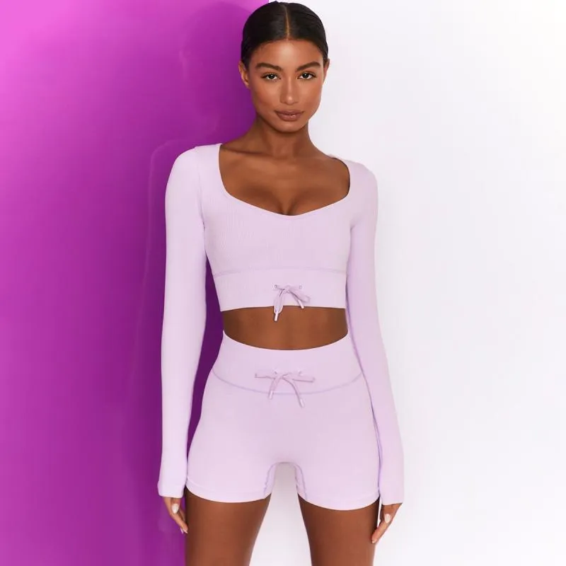 High Waist Seamless Yoga Set