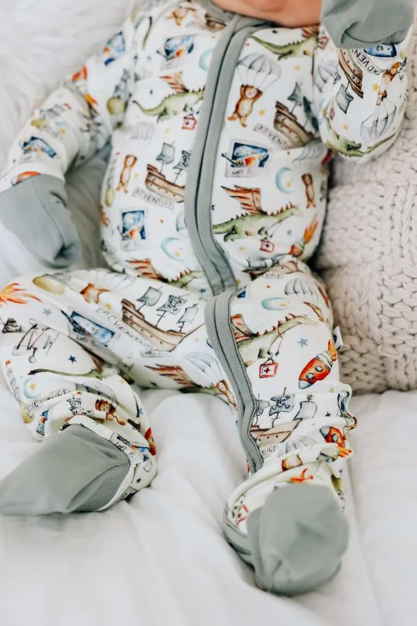 Imagination Soars Zip Romper