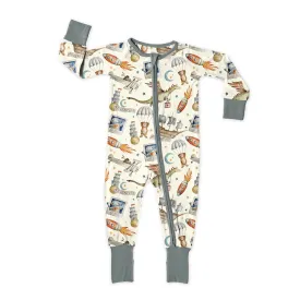 Imagination Soars Zip Romper