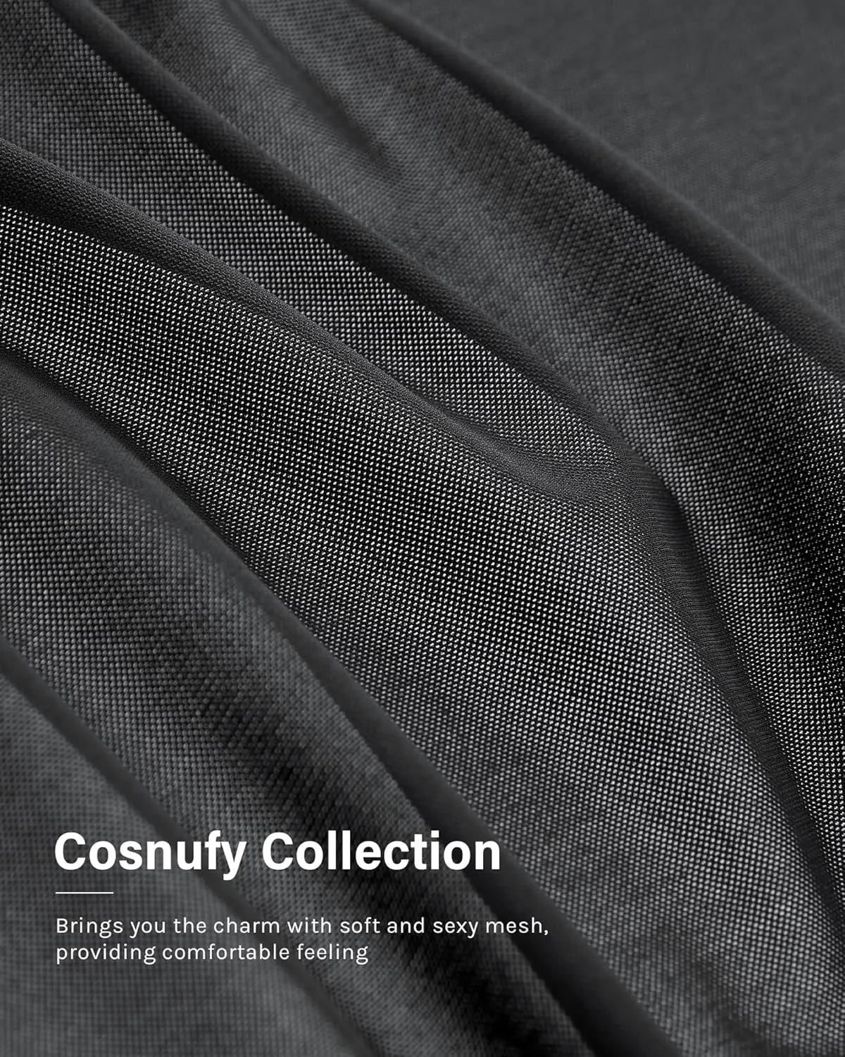 INLYRIC Women's Cosnufy Mesh Sheer Mock Turtle Neck Tank Tops See Through Sleeveless Sexy Summer Going Out Tops
