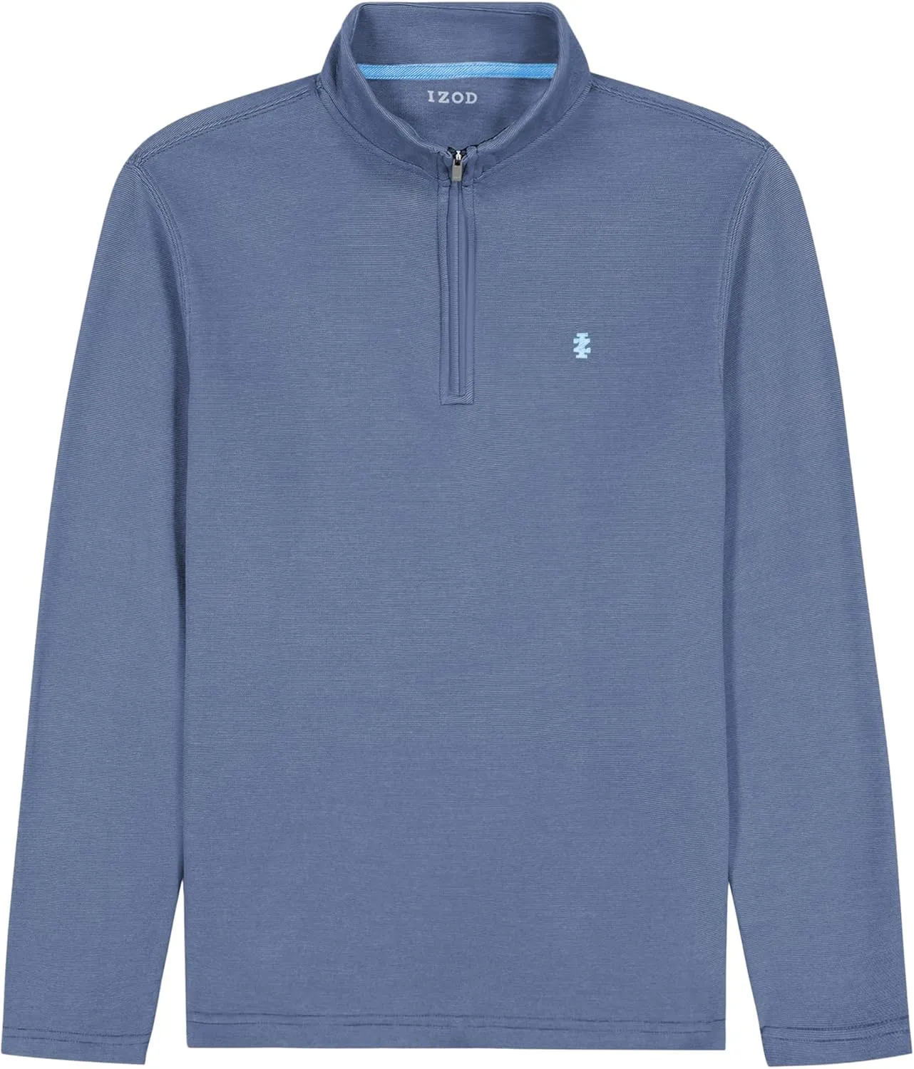 IZOD Men's Performance Comfort Quarter Zip Long Sleeve Shirt