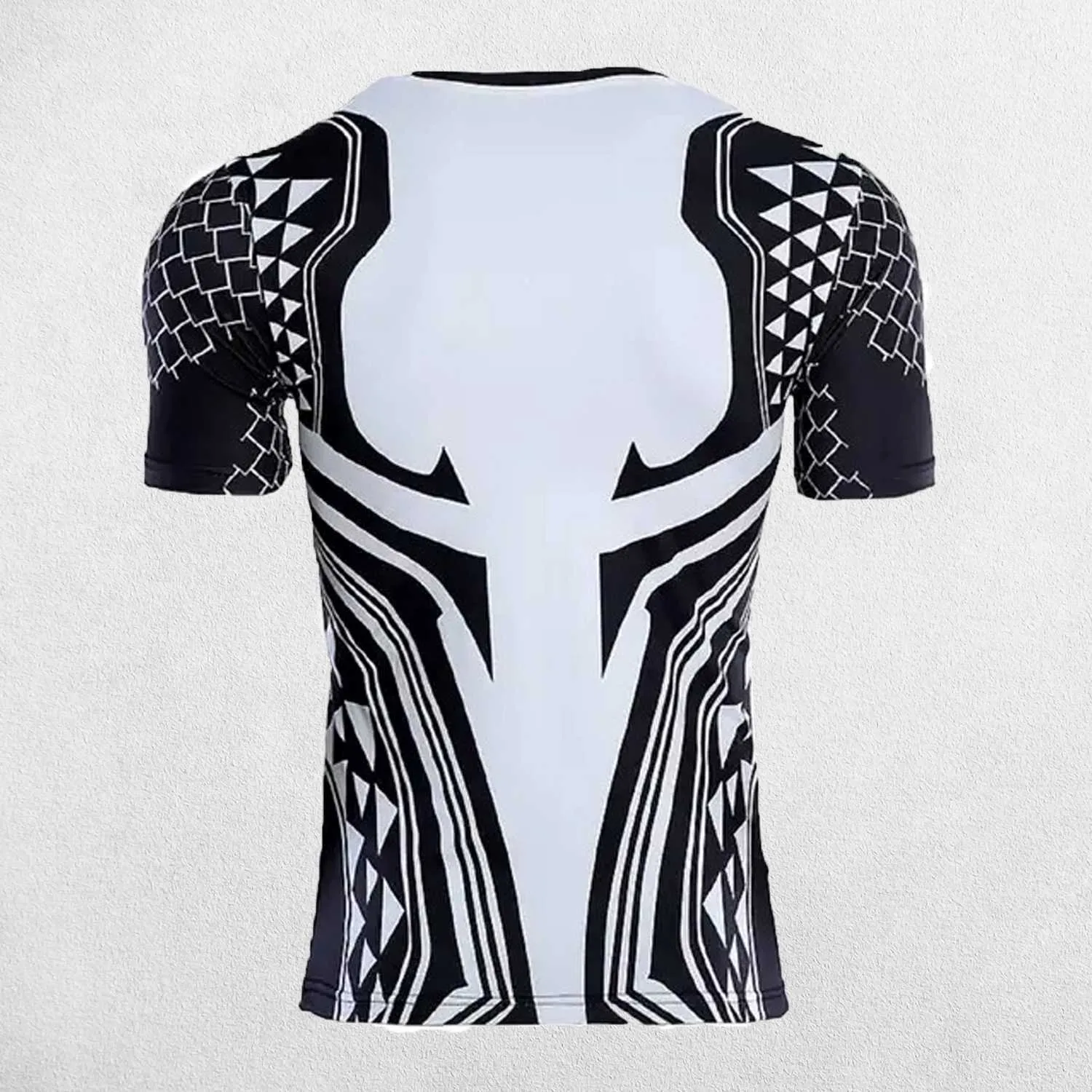 Jujutsu Kaisen 3D Print Men's Long Sleeve Compression Shirt for Workouts