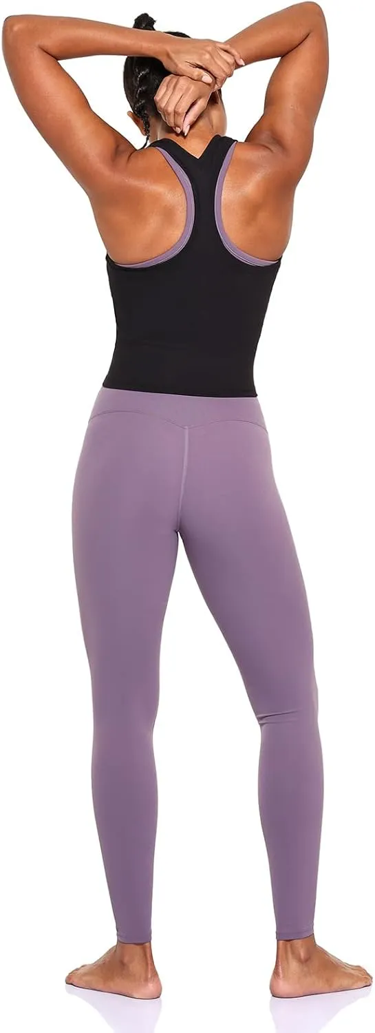 Lavento Women's Racerback Workout Tank Top Sports Yoga Tops Active Sleeveless Shirts