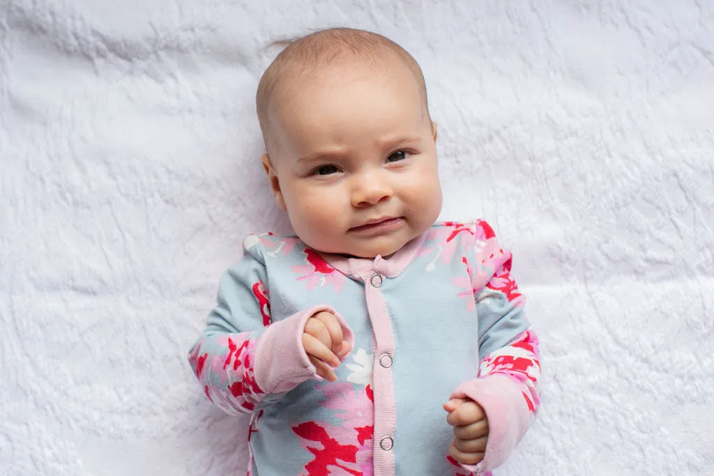Mae Baby One Piece Footed Romper