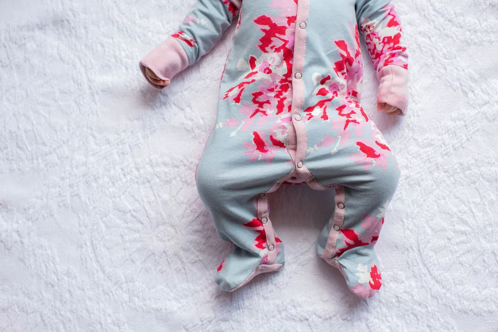Mae Baby One Piece Footed Romper