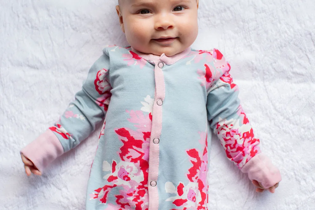 Mae Baby One Piece Footed Romper