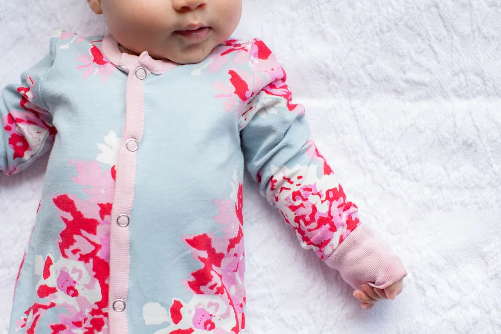 Mae Baby One Piece Footed Romper