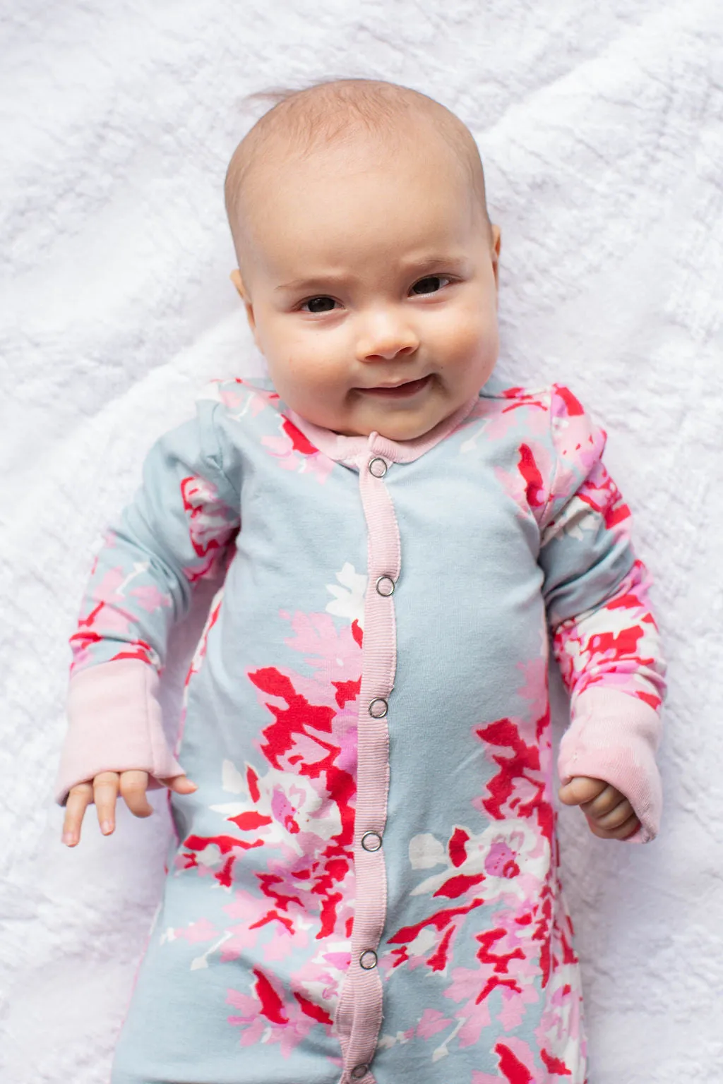 Mae Baby One Piece Footed Romper