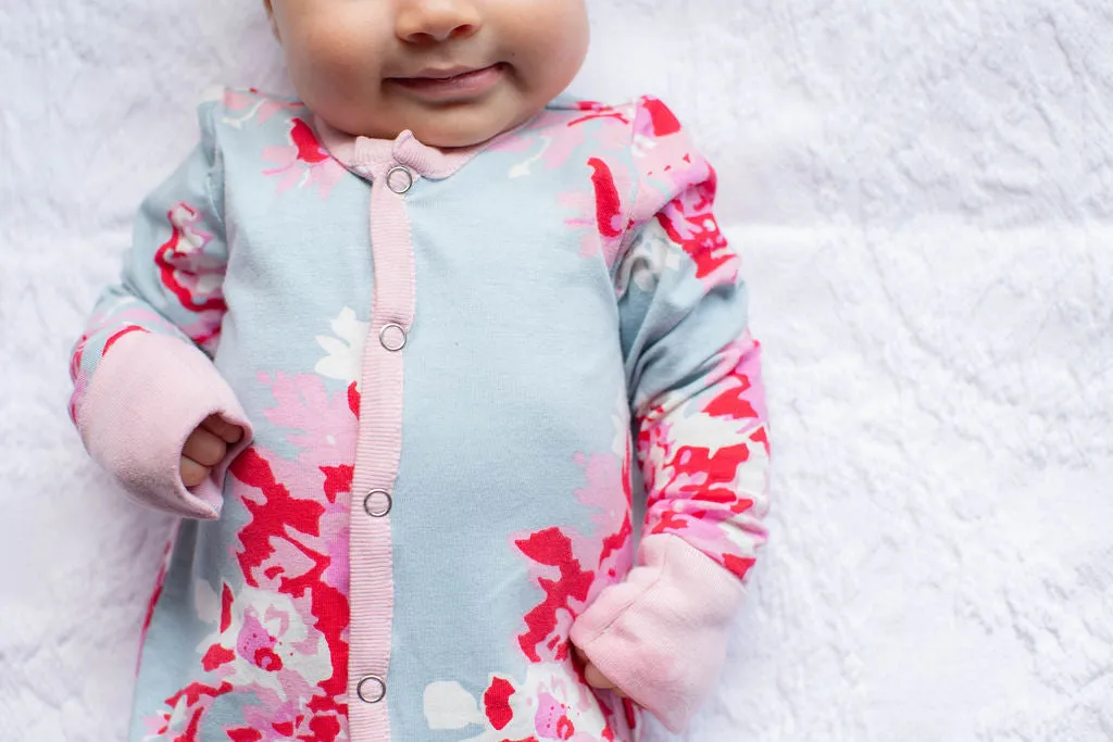 Mae Baby One Piece Footed Romper