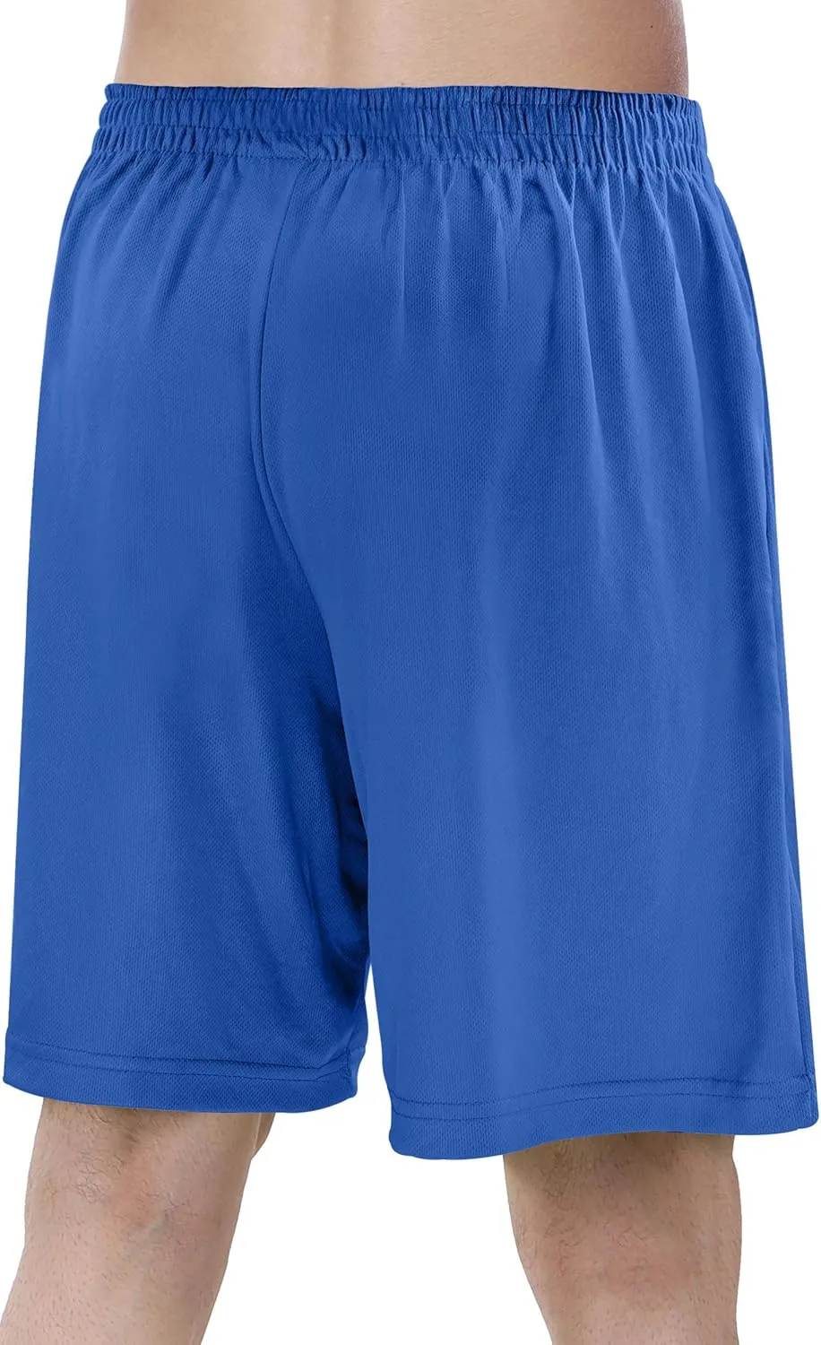 NY Threads Mens Athletic Shorts 2 Pack Quick Dry Lightweight Running Workout Gym Shorts with Pockets