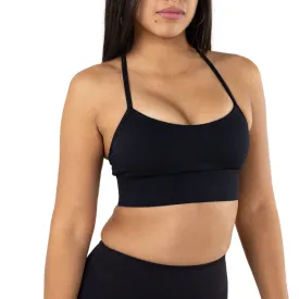 RACER BACK SPORTS BRA - MIDNIGHT