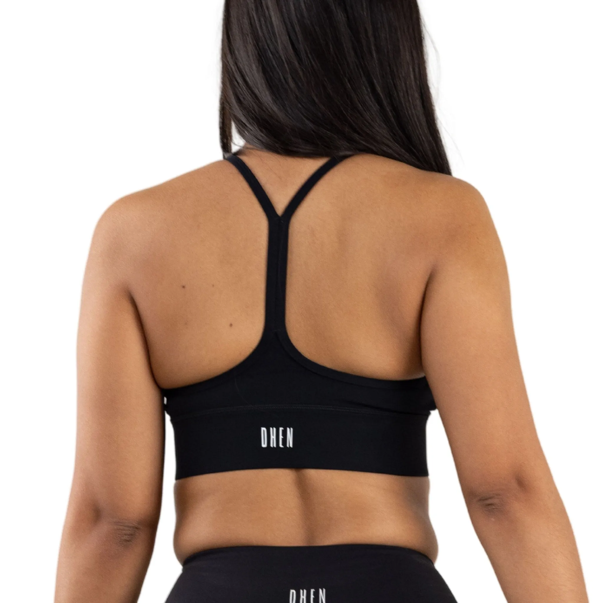 RACER BACK SPORTS BRA - MIDNIGHT