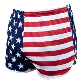 Running Shorts | Red White & Blue