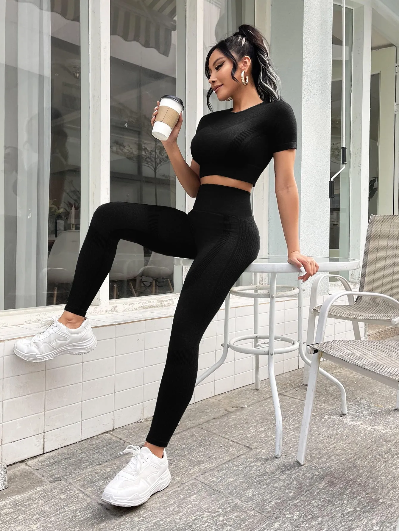 Seamless High Stretch Yoga Set SS24
