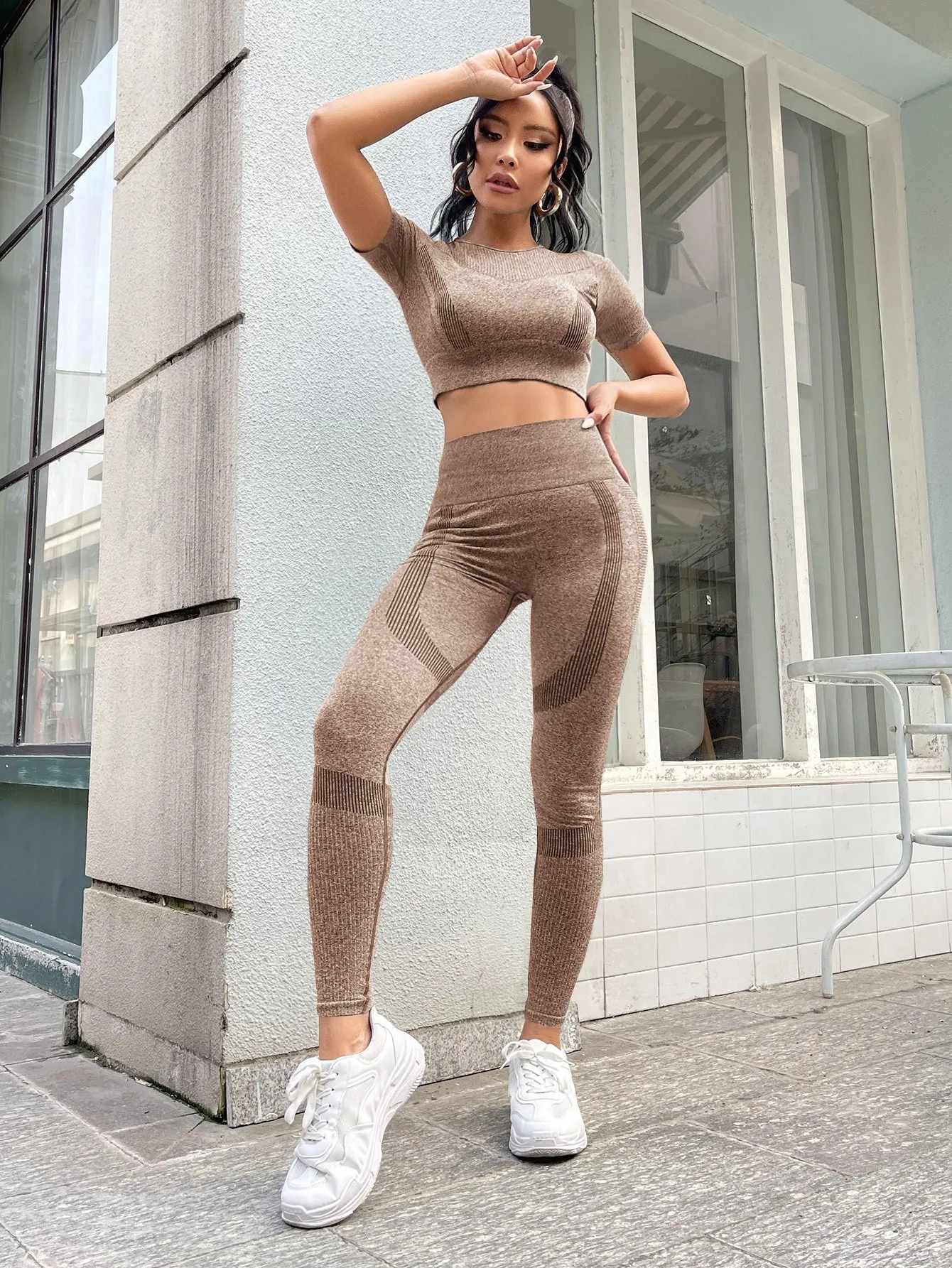 Seamless High Stretch Yoga Set SS24