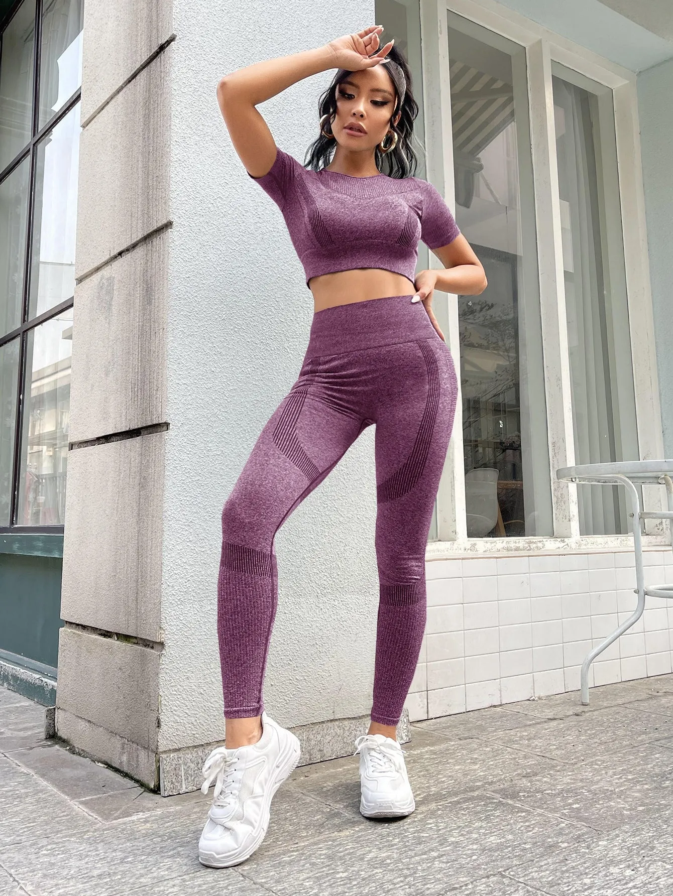 Seamless High Stretch Yoga Set SS24