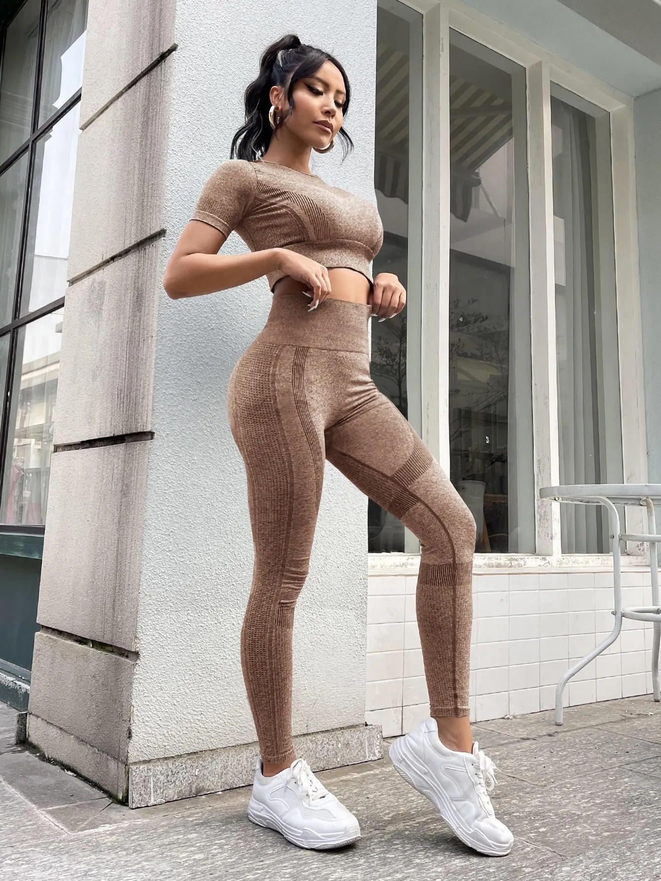 Seamless High Stretch Yoga Set SS24