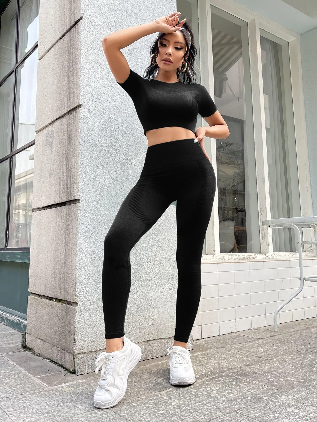 Seamless High Stretch Yoga Set SS24