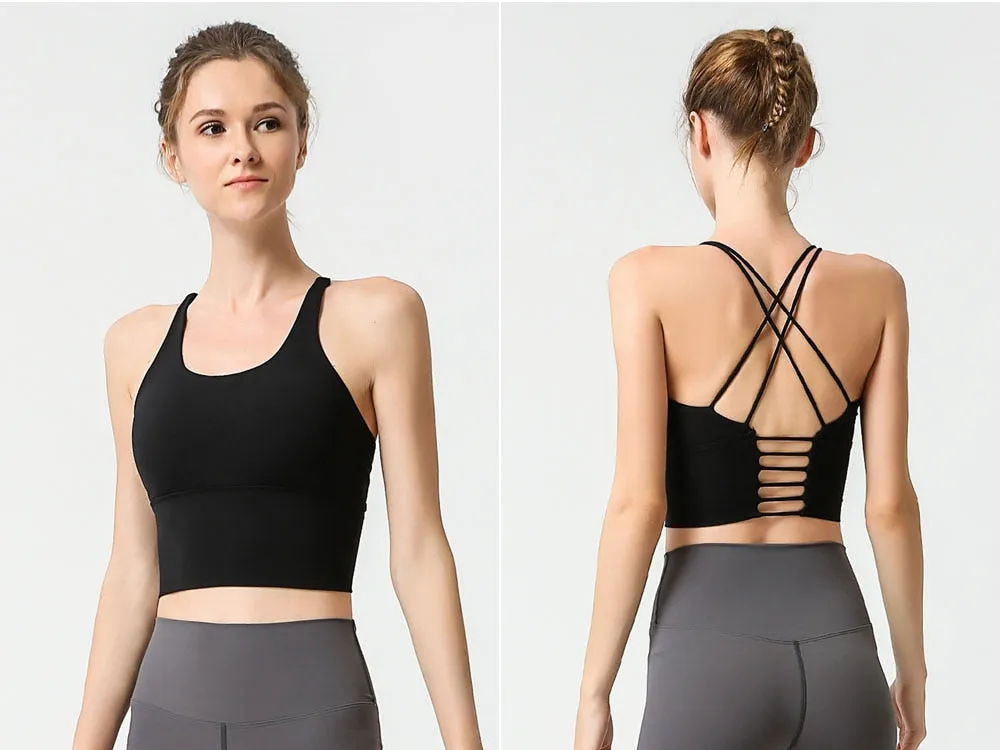 Seamless Yoga Set Yoga Top/Bra High Waist Leggings