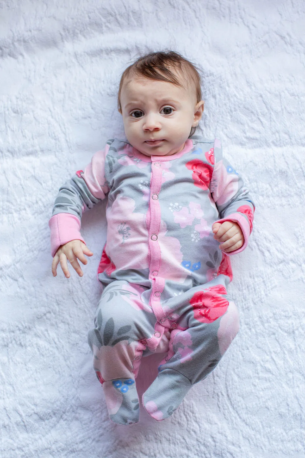 Sophie Baby One Piece Footed Romper
