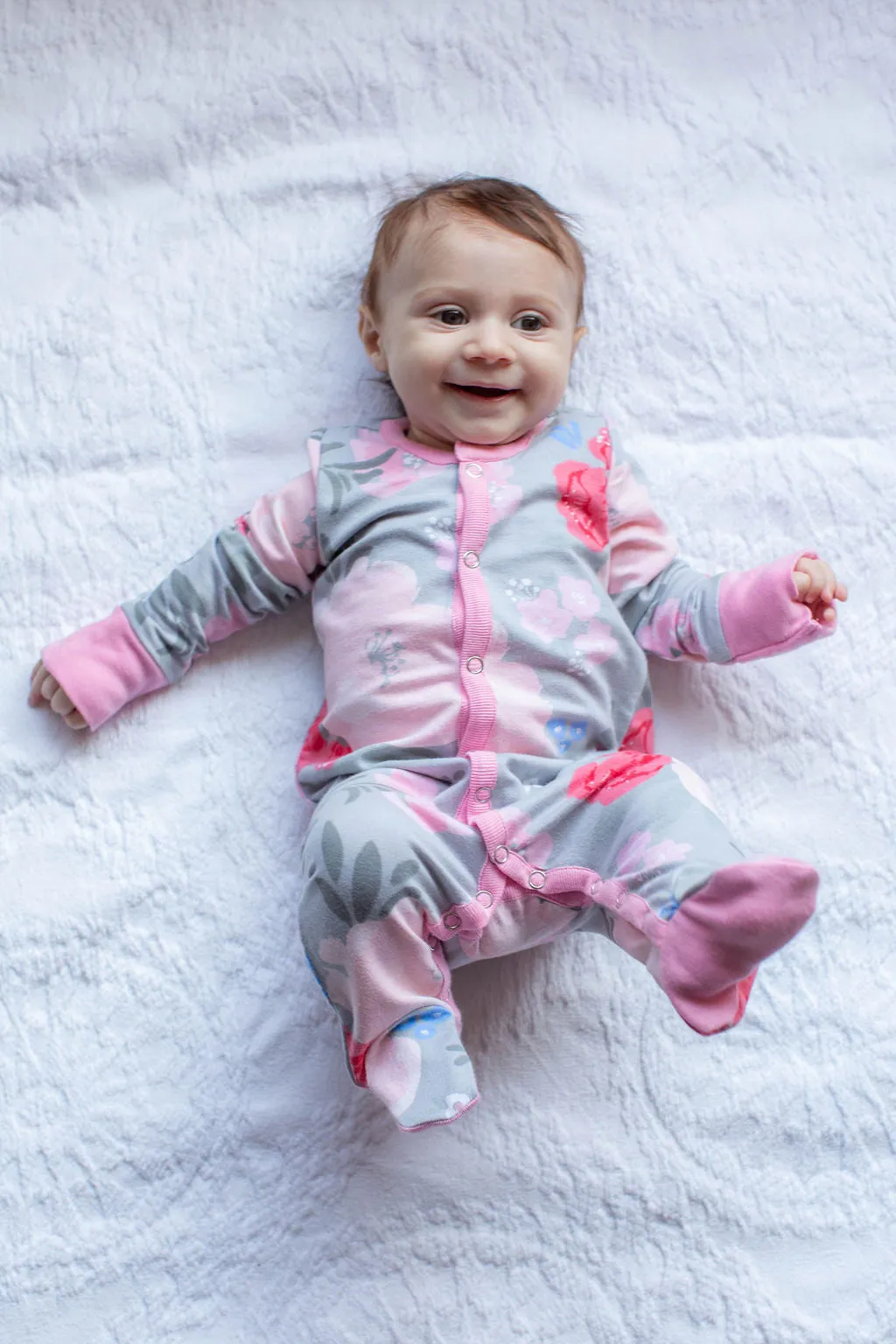 Sophie Baby One Piece Footed Romper
