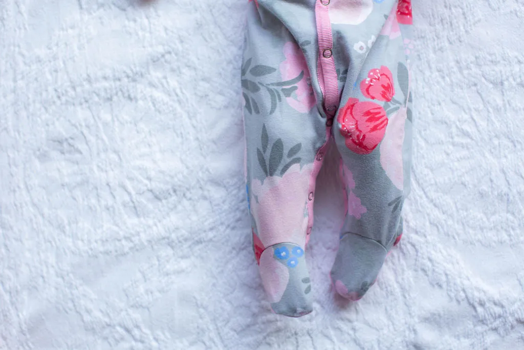 Sophie Baby One Piece Footed Romper