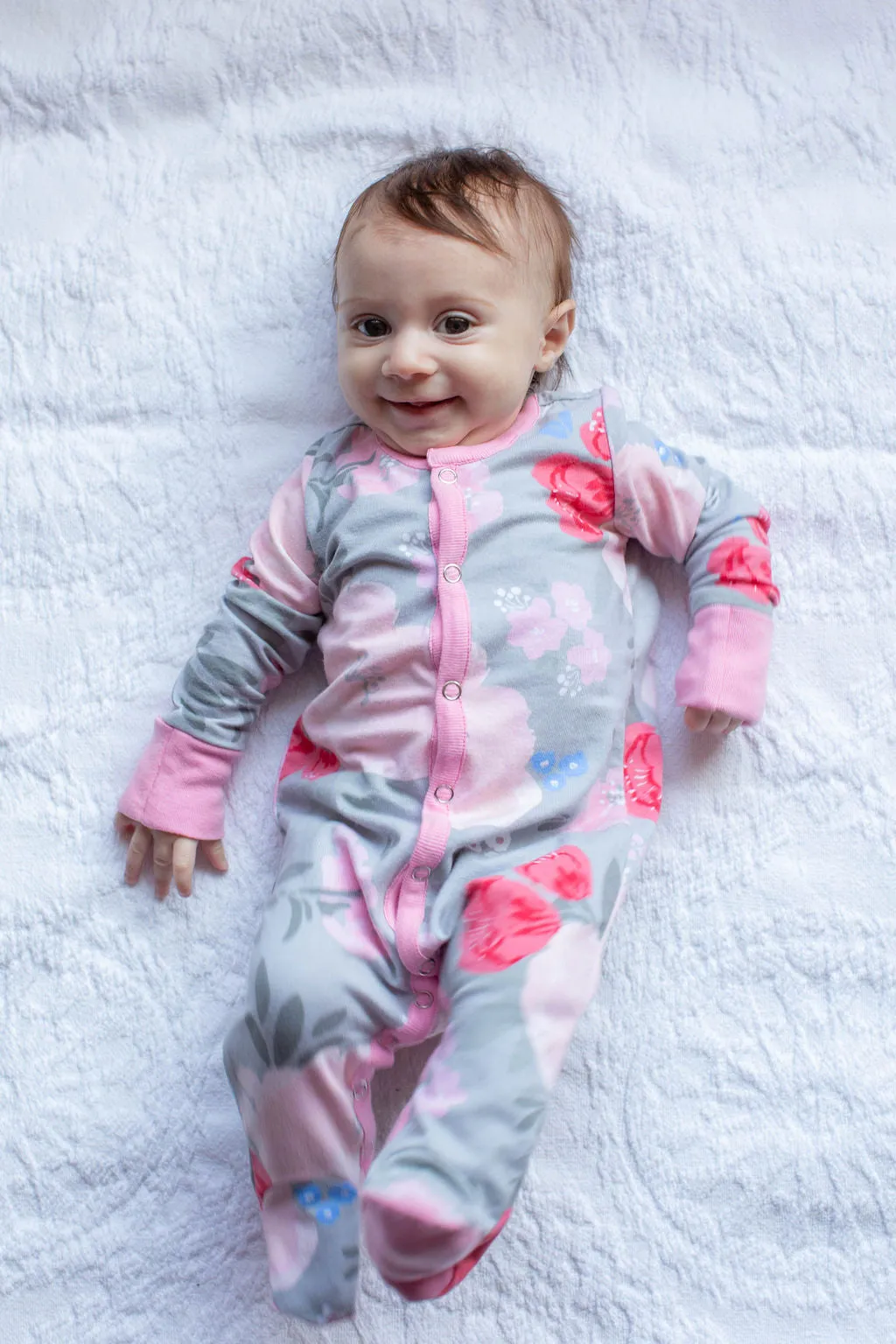 Sophie Baby One Piece Footed Romper