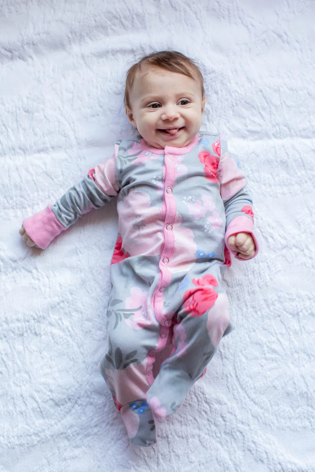 Sophie Baby One Piece Footed Romper