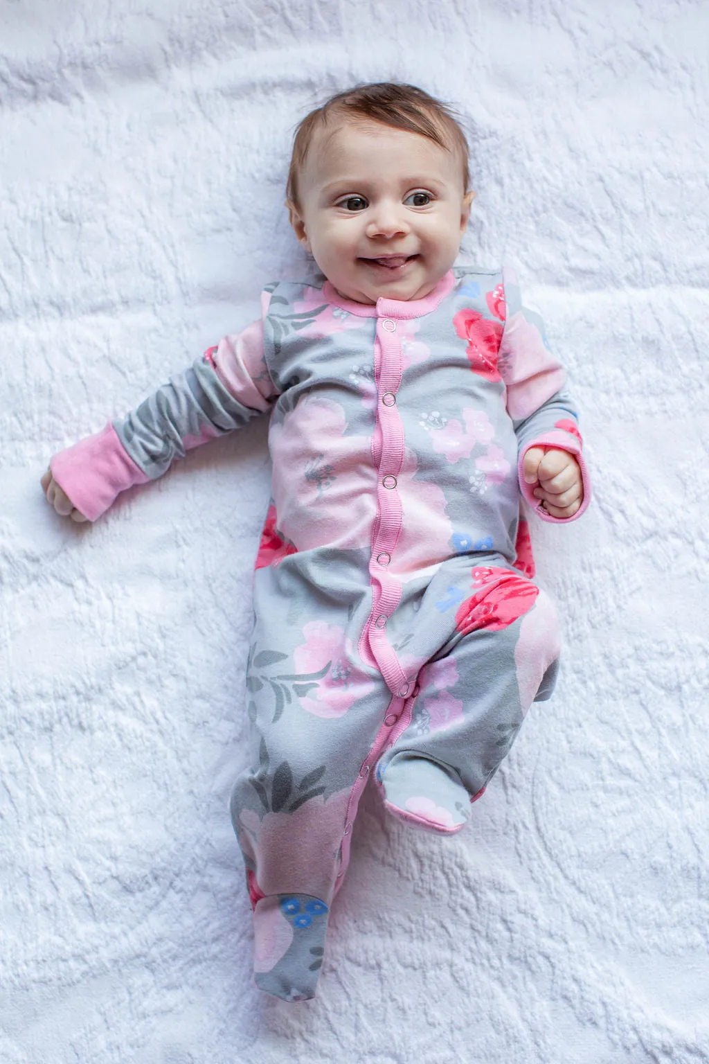 Sophie Baby One Piece Footed Romper