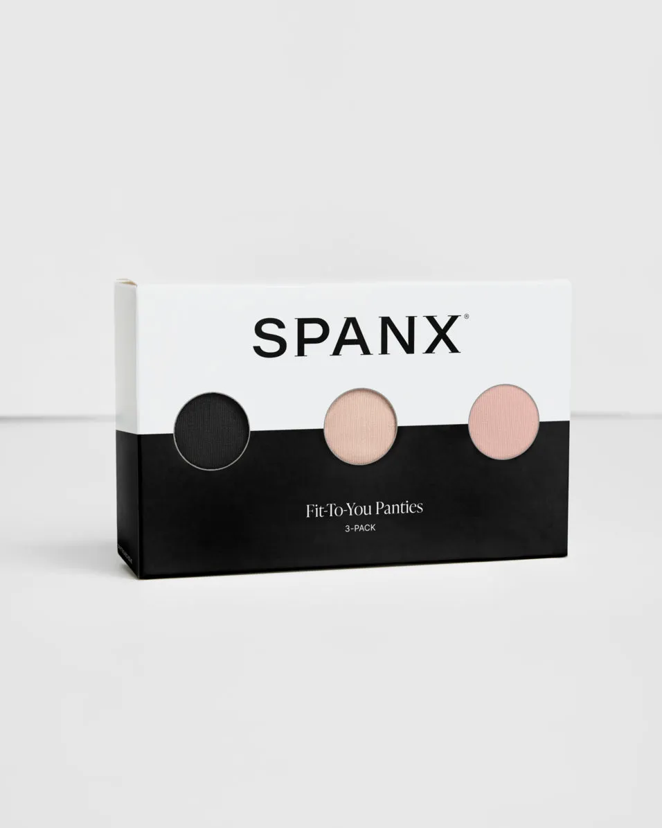 SPANX® Fit-To-You Boyshort 3-Pack Box