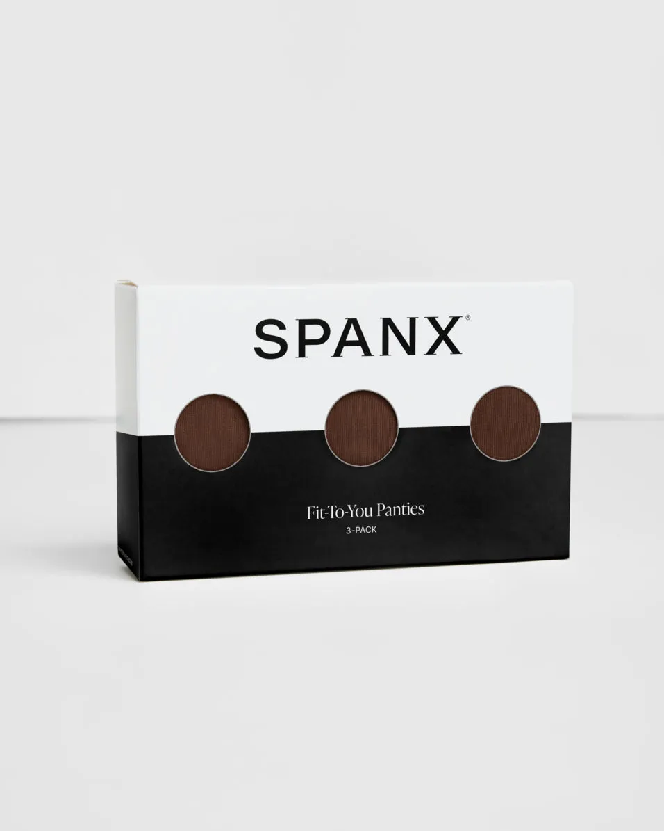 SPANX® Fit-To-You Boyshort 3-Pack Box