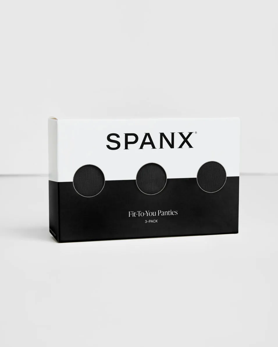 SPANX® Fit-To-You Boyshort 3-Pack Box
