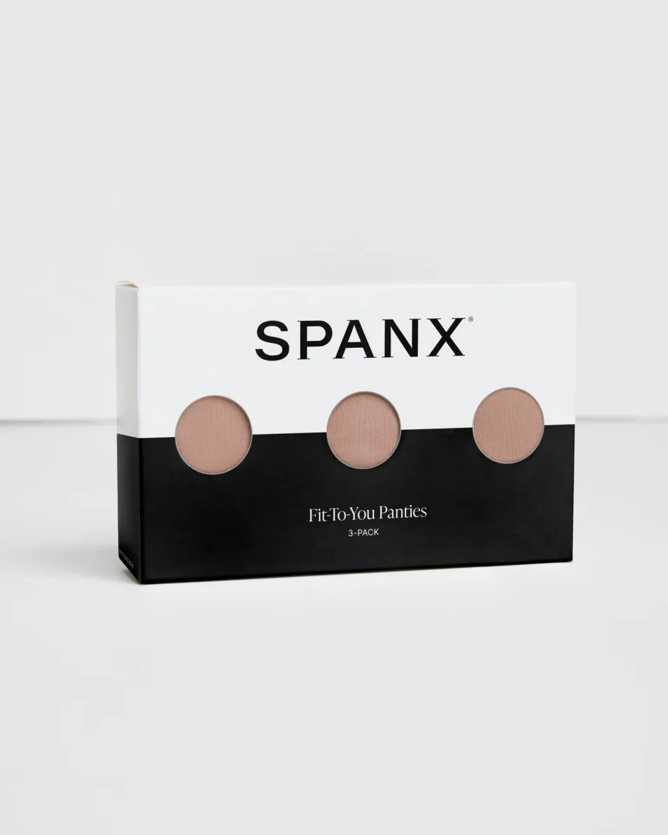 SPANX® Fit-To-You Boyshort 3-Pack Box